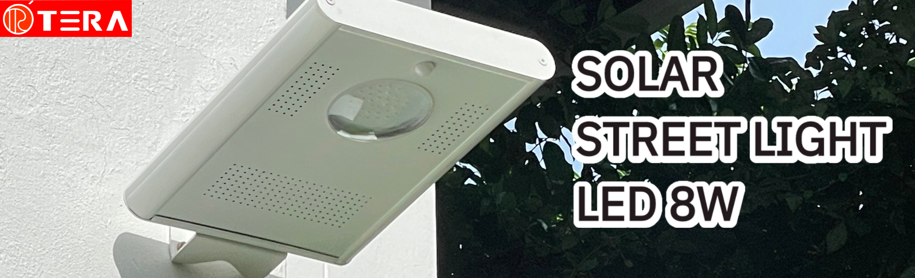 SOLAR STREET LIGHT LED 8W