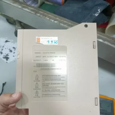 ตรวจเช็คอินเวอร์เตอร์ปรับรอบมอเตอร์ AC10 1.5 kW เครื่องผลิตซาลาเปาสำเร็จนรูป
