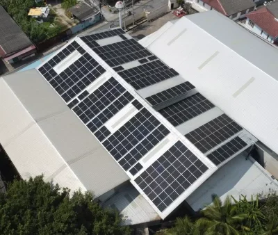 รีวิวการติดตั้งโซลาร์เซลล์รูฟท๊อป 154.4kWp จังหวัดนครปฐม 