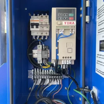 รีวิวการติดตั้งอินเวอร์เตอร์ปั๊มน้ำโซลาร์เซลล์ Veichi SI21 2.2 kW จังหวัดสระบุรี