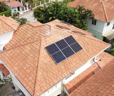 รีวิวการติดตั้งโซลาร์เซลล์รูฟท๊อป 4.1 kWp กทม.