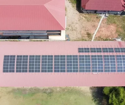 รีวิวการติดตั้งโซลาร์เซลล์รูฟท๊อป 61.2kWp จังหวัดสมุทรสาคร