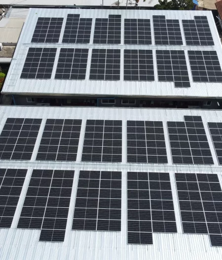 รีวิวการติดตั้งโซลาร์เซลล์รูฟท๊อป 158.4kWp จ.สิงห์บุรี