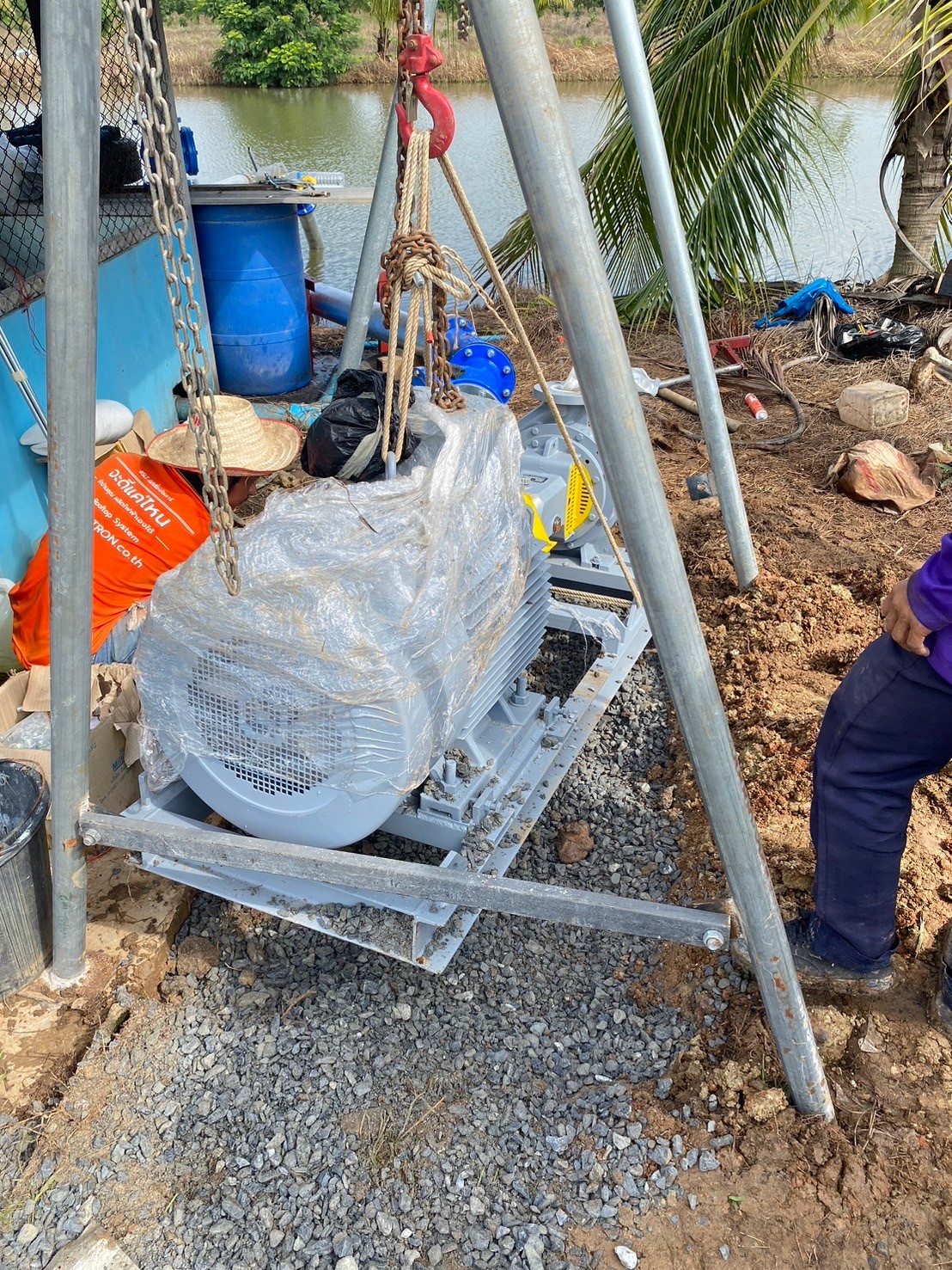 Solar Pump 98.6KW ณ สวนทุเรียน จ.สระแก้ว