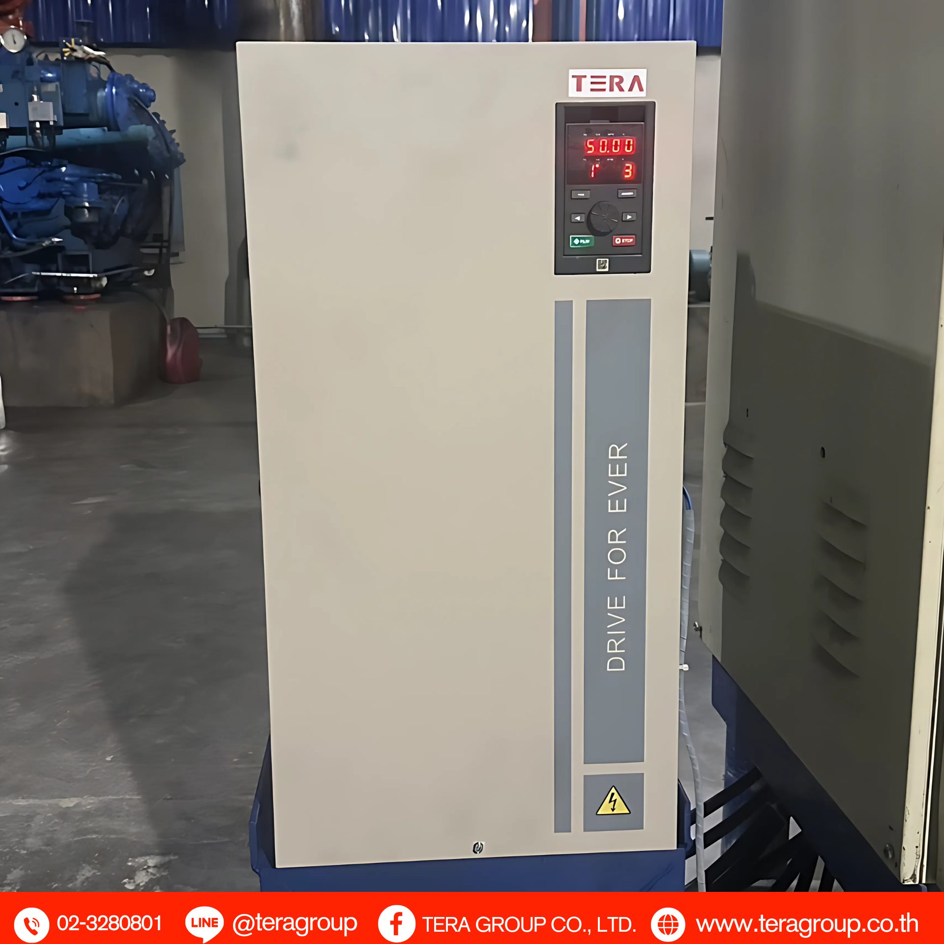 ผลงานการติดตั้งพารามิเตอร์ อินเวอร์เตอร์ปรับรอบมอเตอร์ AC310 166kW