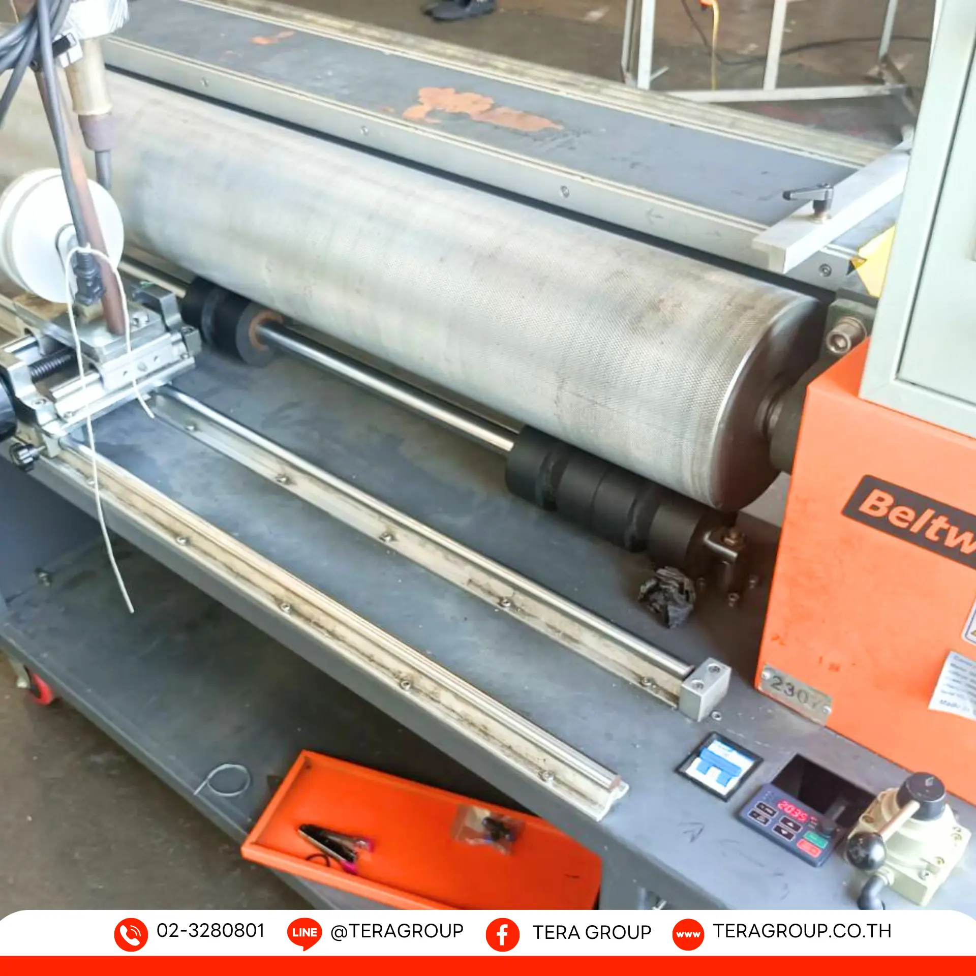 ติดตั้งอินเวอร์เตอร์ปรับรอบมอเตอร์ AC10 0.75kW