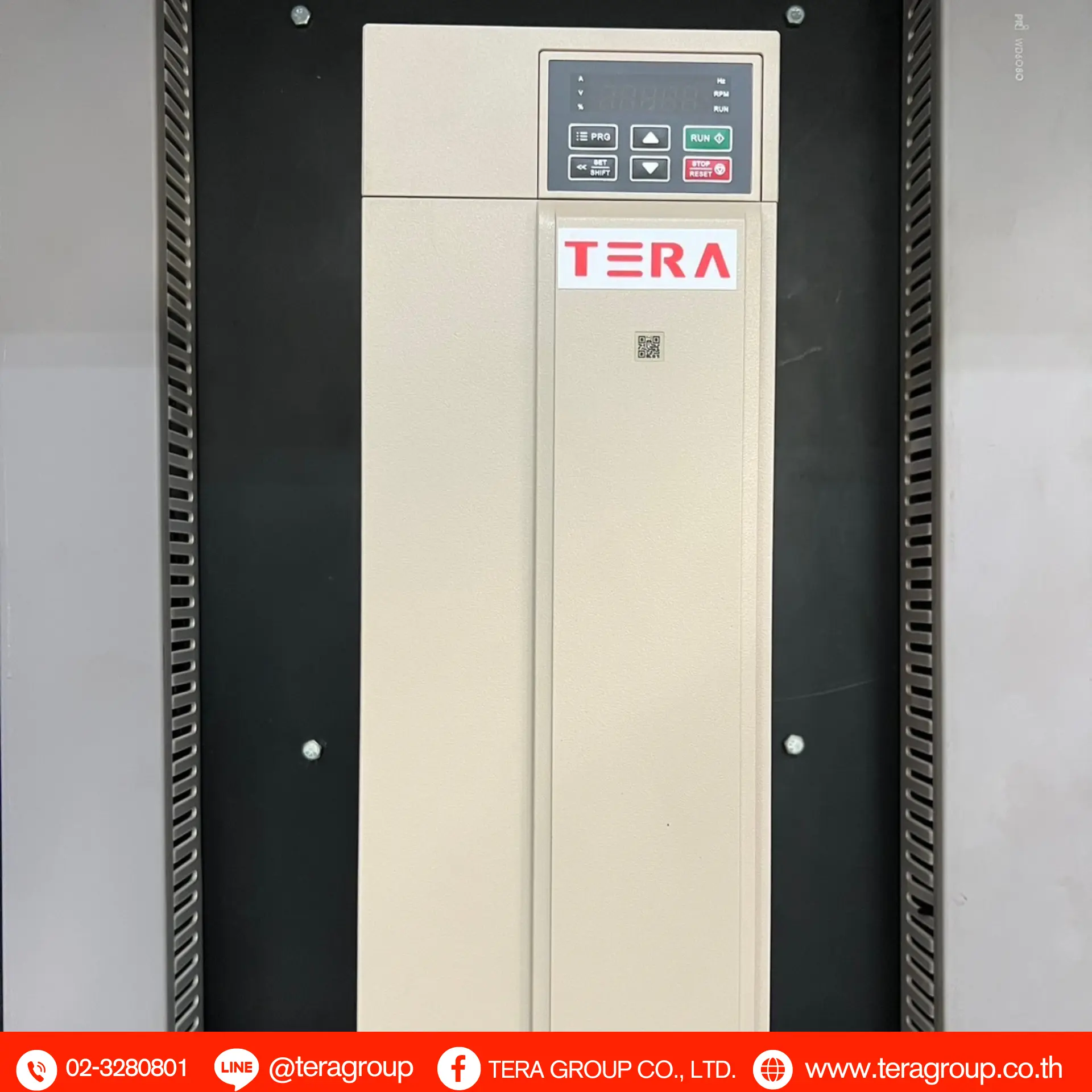 ติดตั้งงานเครนอินเวอร์เตอร์ปรับรอบมอเตอร์ AC310 22kW นครสวรรค์