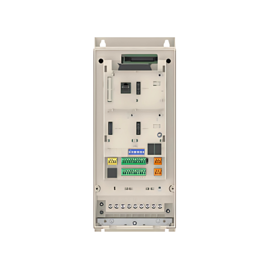 แผงควบคุม VEICHI AC600 แบบระยะไกล แสดงฟังก์ชันคีย์แพด LCD และการควบคุมผ่านสายเชื่อมต่อ